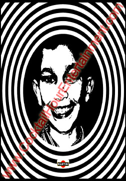 Green Screen Photo Favors Florida Bar Mitzvah Cocktail Hour Entertainment9