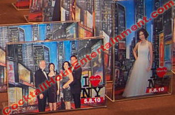 bat mitzvah green screen sample